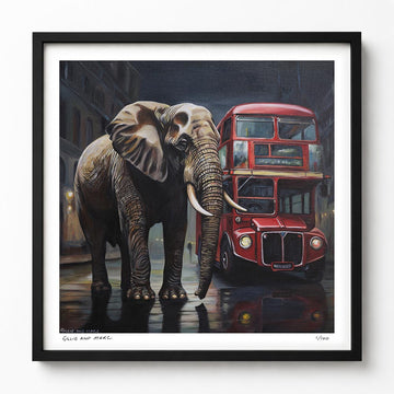 Elephant Ride (Print)