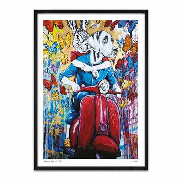 They Were Off for a Ride That Would Last Forever (Print)