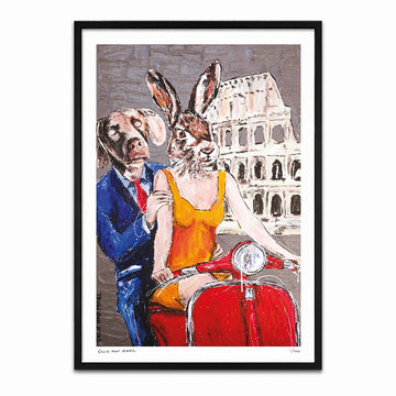 They Always Ride Together in Rome (Print)
