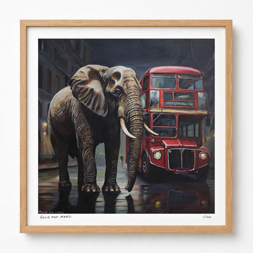 Elephant Ride (Print)