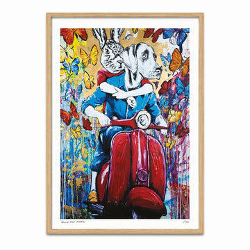 They Were Off for a Ride That Would Last Forever (Print)