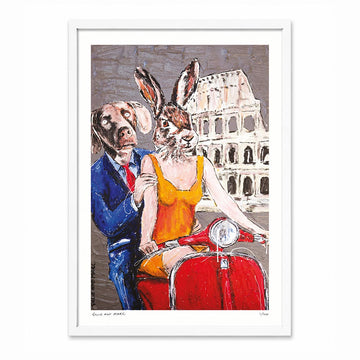 They Always Ride Together in Rome (Print)