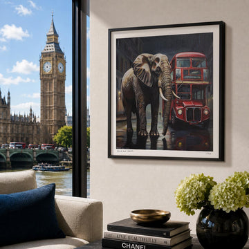 Elephant Ride (Print)