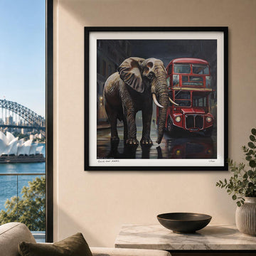 Elephant Ride (Print)