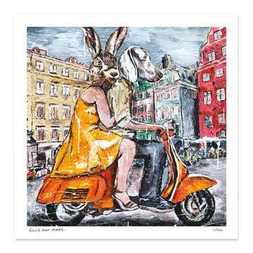A Roman Holiday on Speed (Print)