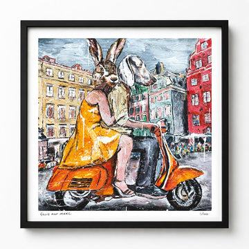 A Roman Holiday on Speed (Print)