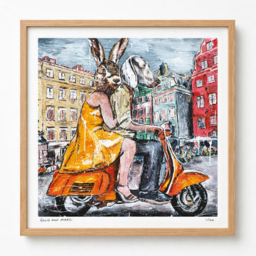 A Roman Holiday on Speed (Print)