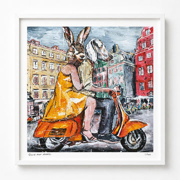 A Roman Holiday on Speed (Print)