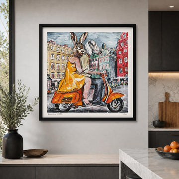 A Roman Holiday on Speed (Print)