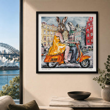 A Roman Holiday on Speed (Print)