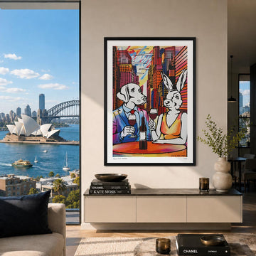 Romance in the Big City (Print)