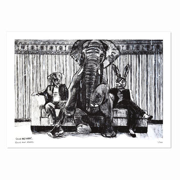 There's an Elephant in the Room (Print)