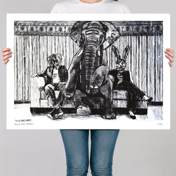 There's an Elephant in the Room (Print)
