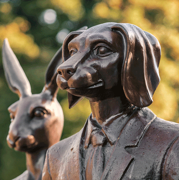 They Believed Every Journey Was a Beautiful Adventure (Bronze Sculpture)