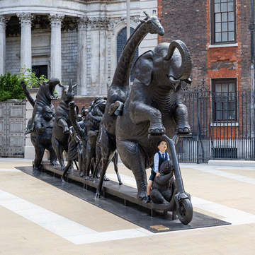 Go Wildlife Go (Bronze Sculpture)
