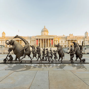 Go Wildlife Go (Bronze Sculpture)