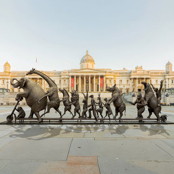 Go Wildlife Go (Bronze Sculpture)