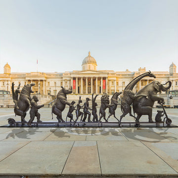 Go Wildlife Go (Bronze Sculpture)