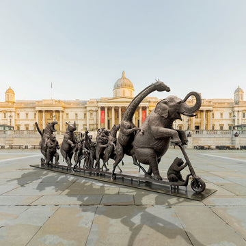 Go Wildlife Go (Bronze Sculpture)