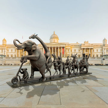 Go Wildlife Go (Bronze Sculpture)
