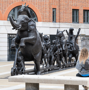 Go Wildlife Go (Bronze Sculpture)