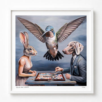 Scrabble Lovers (Print)