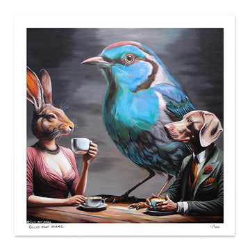 Blue Bird Sings (Print)