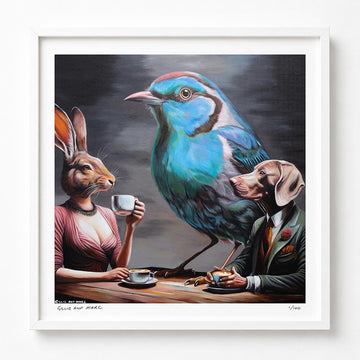 Blue Bird Sings (Print)