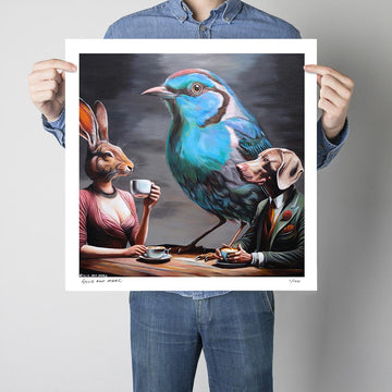 Blue Bird Sings (Print)