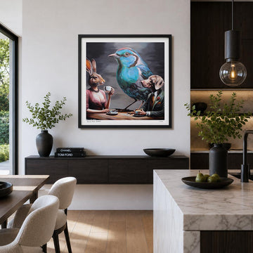 Blue Bird Sings (Print)