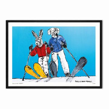 They Loved Skiing Thredbo Almost as Much as They Loved Each Other (Print)