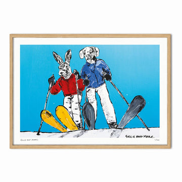 They Loved Skiing Thredbo Almost as Much as They Loved Each Other (Print)