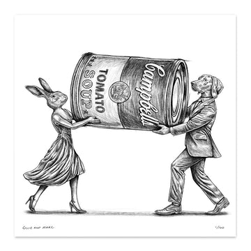 A Study for the Campbell Soup Lovers (Print)