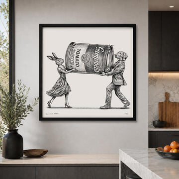 A Study for the Campbell Soup Lovers (Print)