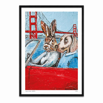 They Drove Together Through the Streets of San Francisco (Print)