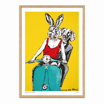 He Had No Idea Where She Was Taking Him, It Was a Surprise, She Said (Print)