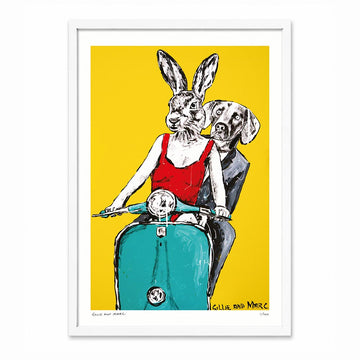 He Had No Idea Where She Was Taking Him, It Was a Surprise, She Said (Print)