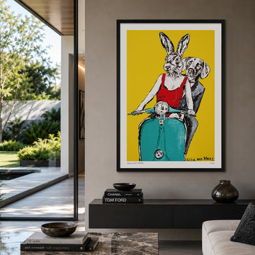 He Had No Idea Where She Was Taking Him, It Was a Surprise, She Said (Print)