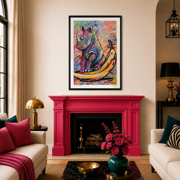 He Was Banana Crazy (Print)