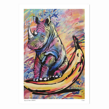 He Was Banana Crazy (Print)