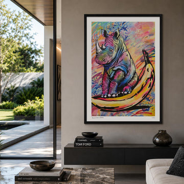 He Was Banana Crazy (Print)