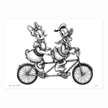 Donald and Daisy Were Always Together (Print)