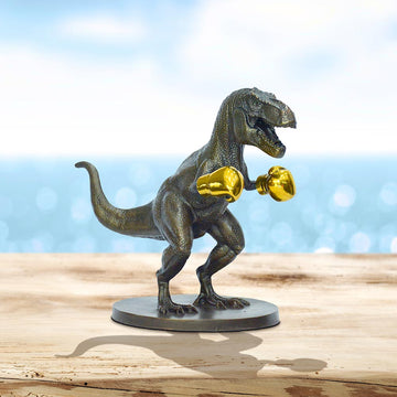 T-Rex Warrior (Bronze Sculpture, Small)