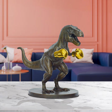 T-Rex Warrior (Bronze Sculpture, Small)