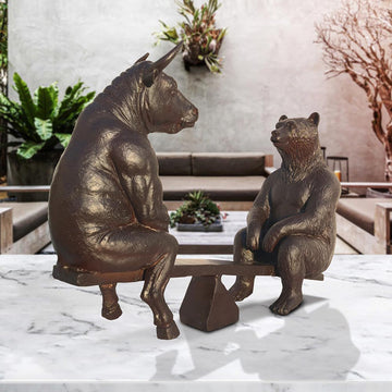 Ups and Downs (Bronze Sculpture)