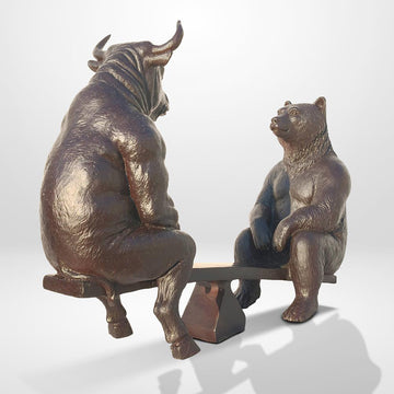 Ups and Downs (Bronze Sculpture)