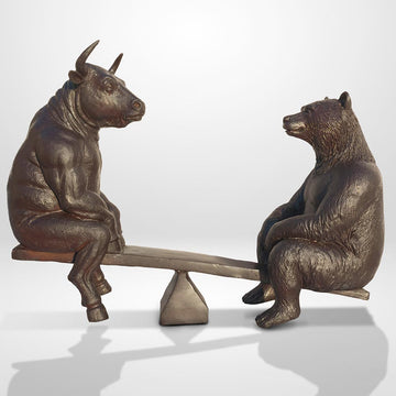 Ups and Downs (Bronze Sculpture)