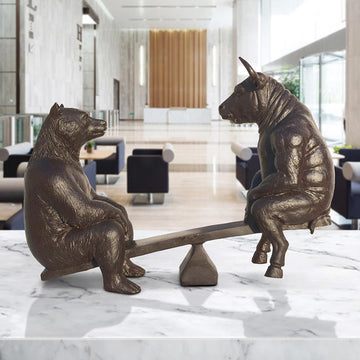 Ups and Downs (Bronze Sculpture)