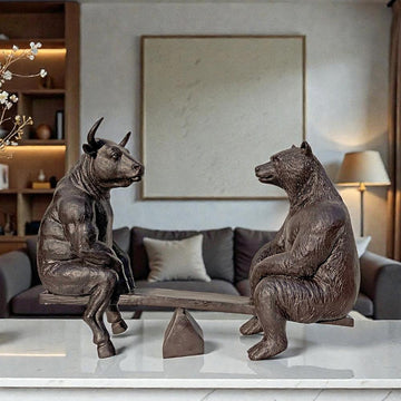 Ups and Downs (Bronze Sculpture)