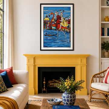 A Day Out in Venice (Print)